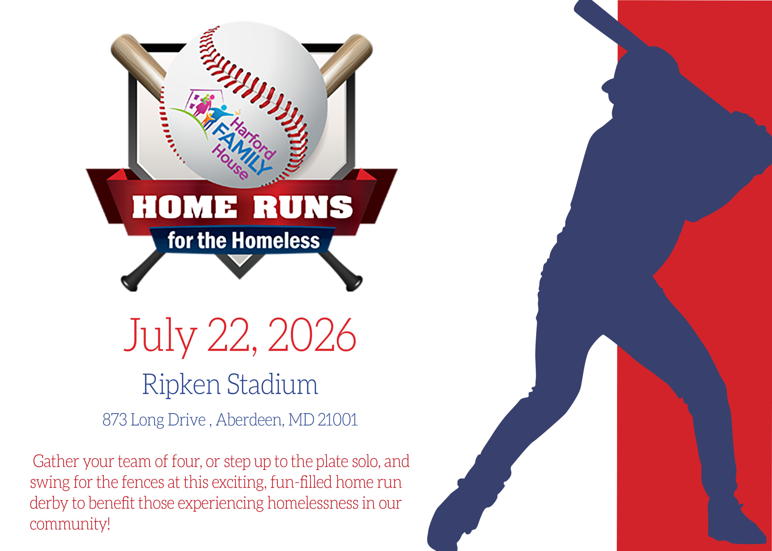 homeruns for the homeless event