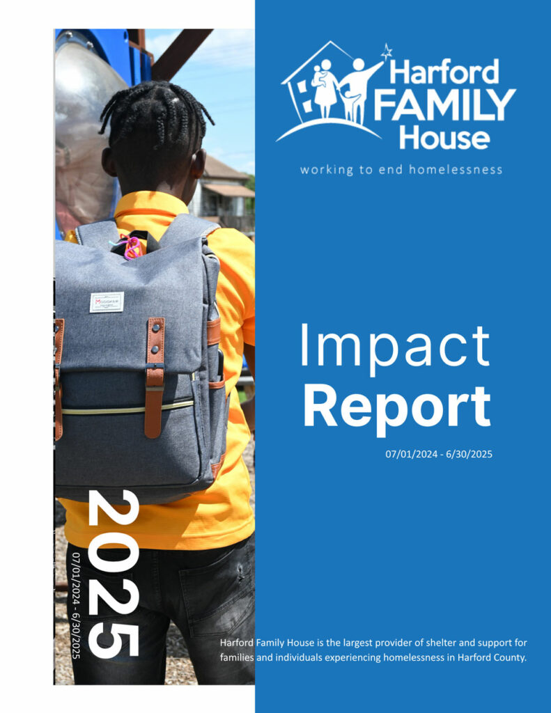 Harford Family House Impact Report Front Cover